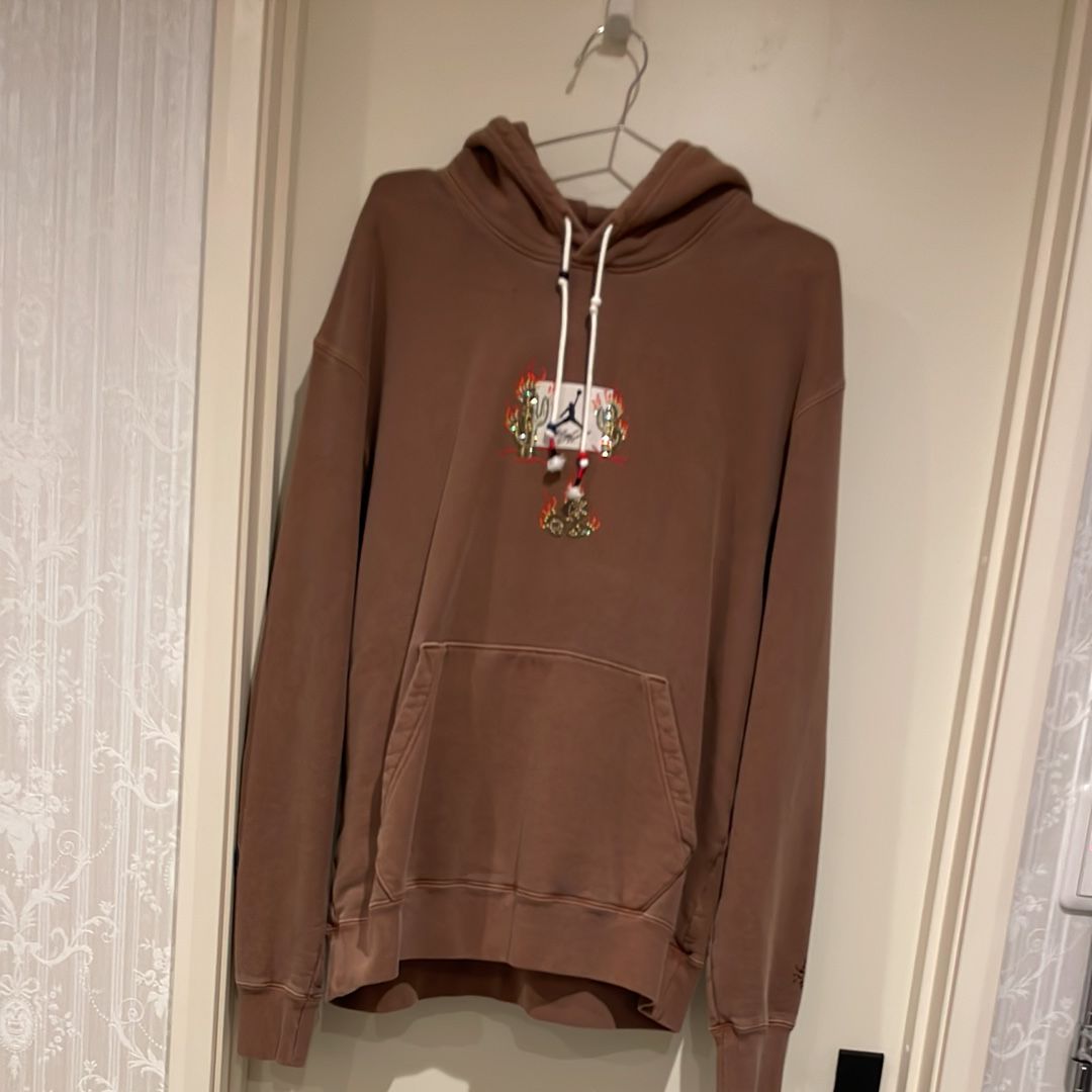 Travis Scott x Air Jordan Brand M J TS Hoodie "Archaeo Brown"