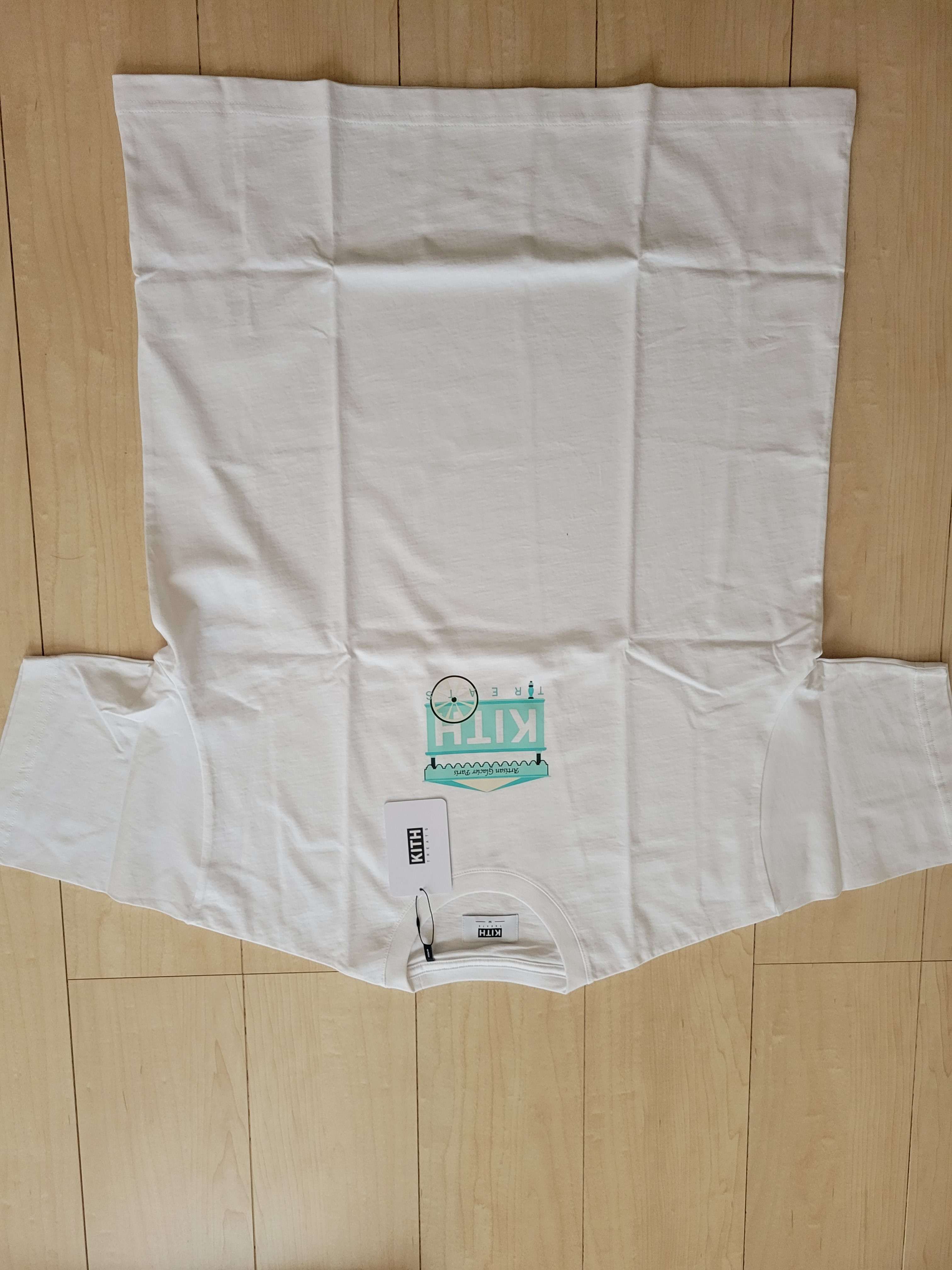 Kith Treats Paris Ice Cream Cart Tee "White"