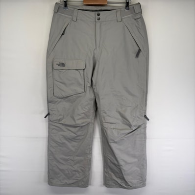 古着 ザ・ノースフェイス THE NORTH FACE パンツ 中綿 ハイベント ジッパーフライ サイドジッパー L グレー系 レディース