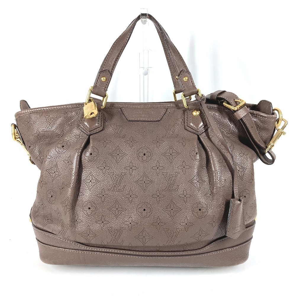 ルイヴィトン LOUIS VUITTON ステラPM ステラ PM M93811 モノグラムマヒナ トートバッグ カバン 斜め掛け ショルダーバッグ ハンドバッグ モノグラムマヒナレザー ブラウン