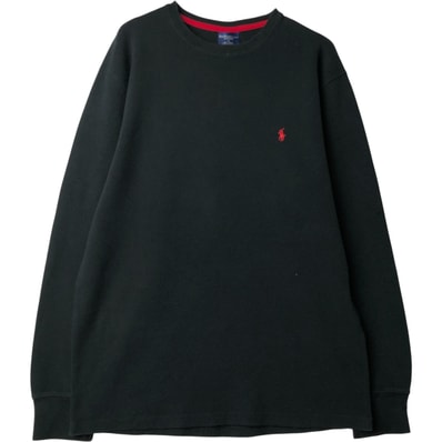 古着 ラルフローレン Ralph Lauren POLO RALPH LAUREN SLEEPWEAR サーマルロングTシャツ メンズXL相当/eaa616218