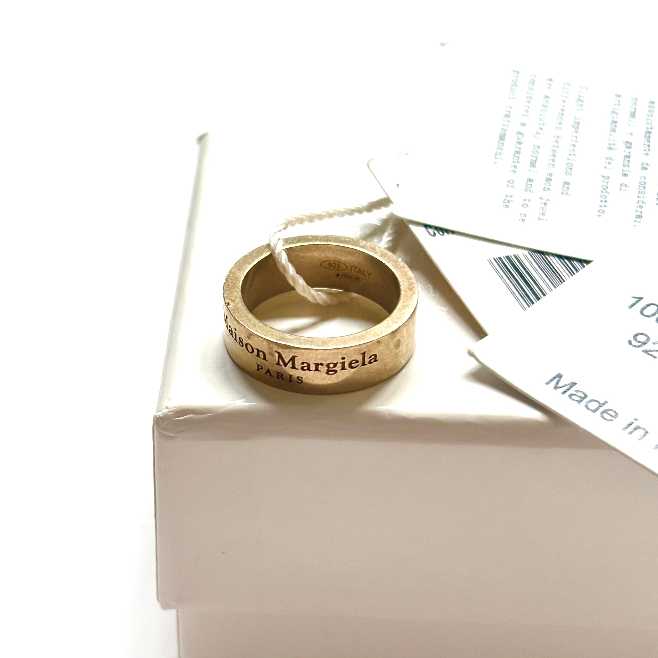 Maison Margiela Logo Ring "Yellow"