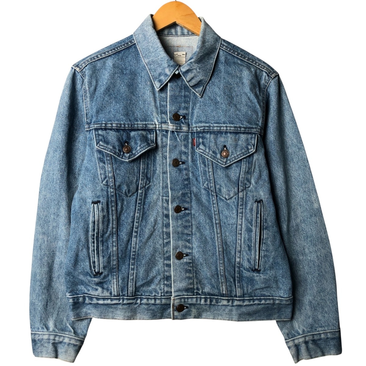 古着 80年代 リーバイス Levi's デニムジャケット Gジャン USA製 メンズS相当 ヴィンテージ/eaa586843