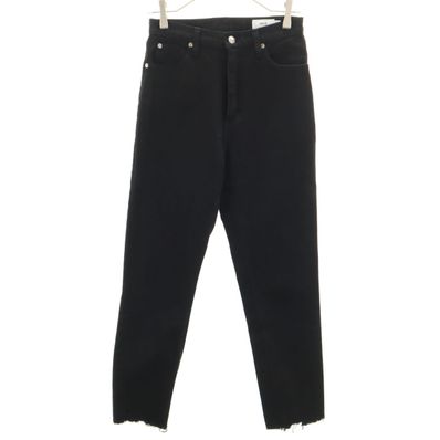 HYKE ハイク 日本製 ストレッチ パンツ w28 ブラック系