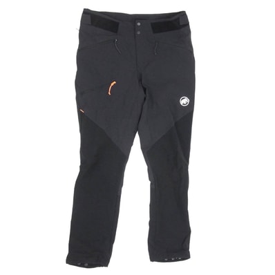 Mammut マムート パンツ 1021-00620 クールマイユール ソフトシェル パンツ ブラック系 M【中古】