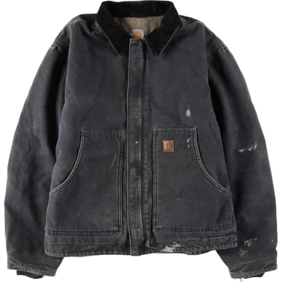 古着 カーハート Carhartt トラディショナルジャケット 中綿入り ダックワークジャケット メンズL相当/eaa636547