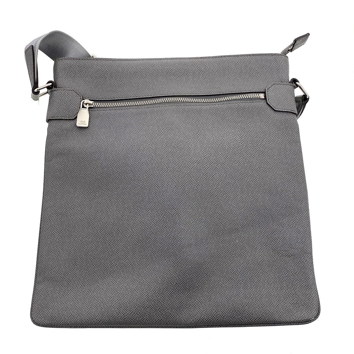 LOUIS VUITTON ルイ・ヴィトン サシャ ショルダーバッグ M32630 タイガ グレー  メンズ【中古】