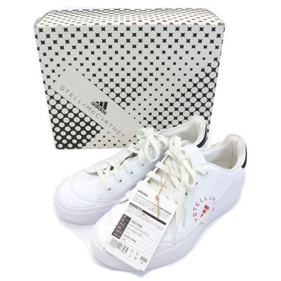 adidas by Stella McCartney アディダス ステラマッカトニー 未使用 スニーカー J 250 ホワイト タグ付き 箱付き