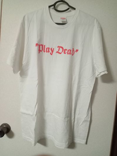 Supreme Play Dead Tee "White"