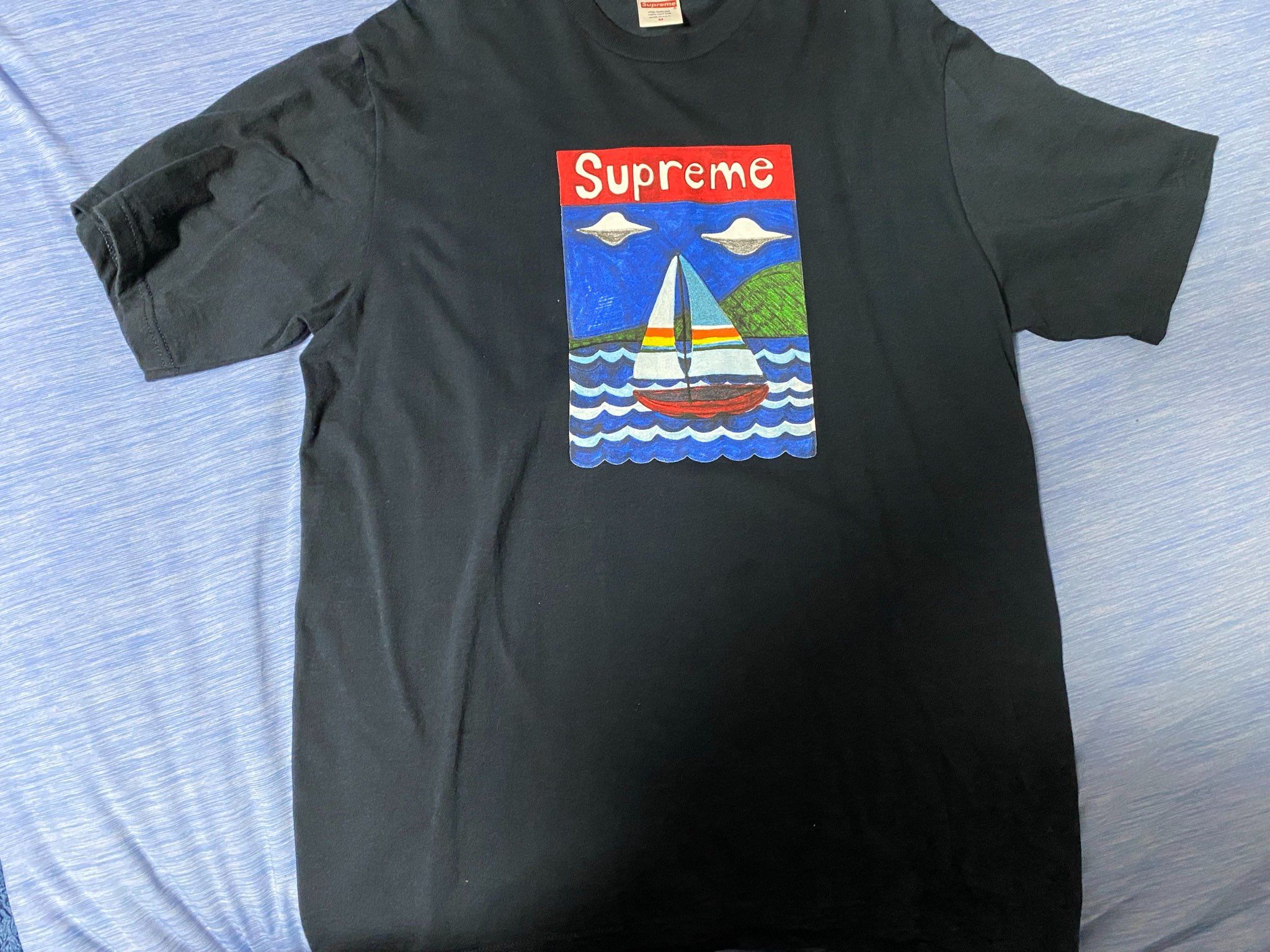 Supreme Sailboat Tee "Navy"