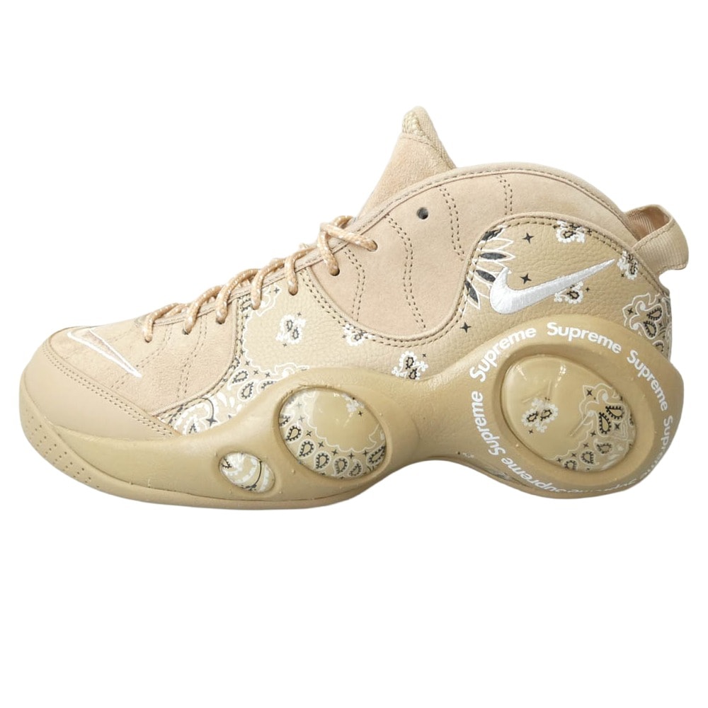 Supreme シュプリーム スニーカー 22SS DJ8604-200 Air Zoom Flight 95 SP Hemp White エアズームフライト ヘンプ ホワイト スニーカー ブラウン系 28cm【新古品】【未使用】【中古】