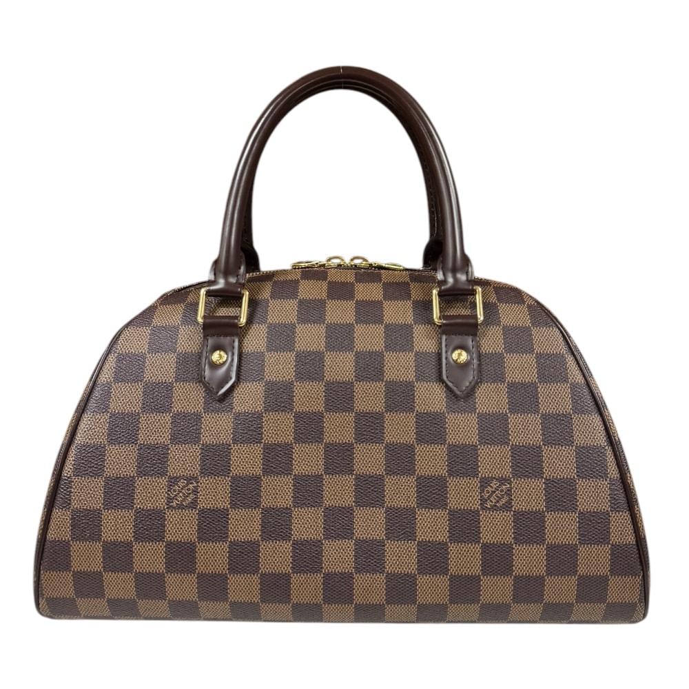 ルイヴィトン リベラMM ダミエ ハンドバッグ ダミエキャンバス N41434 ブラウン レディース LOUIS VUITTON  中古
