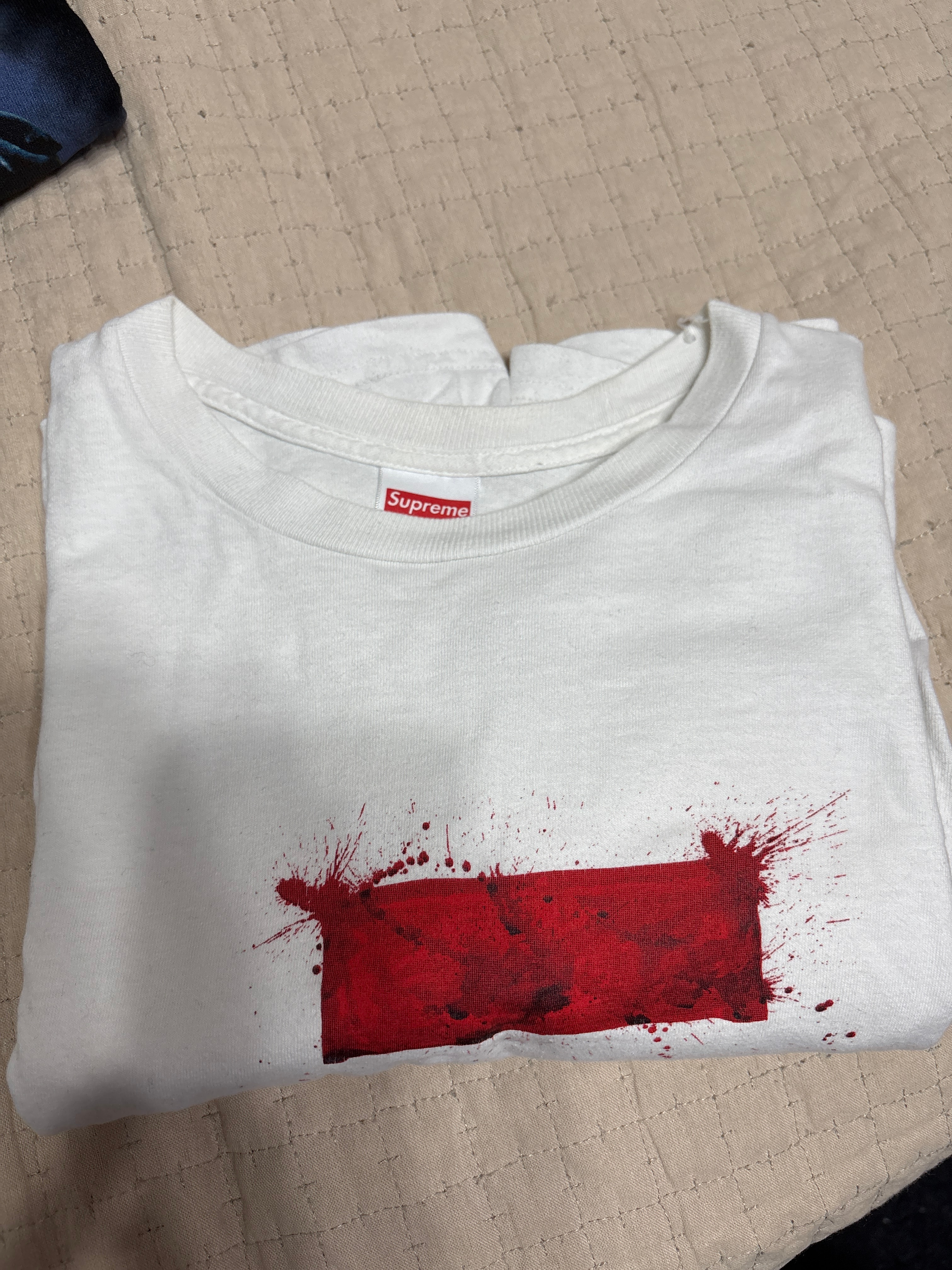 Supreme Ralph Steadman Box Logo Tee "White"