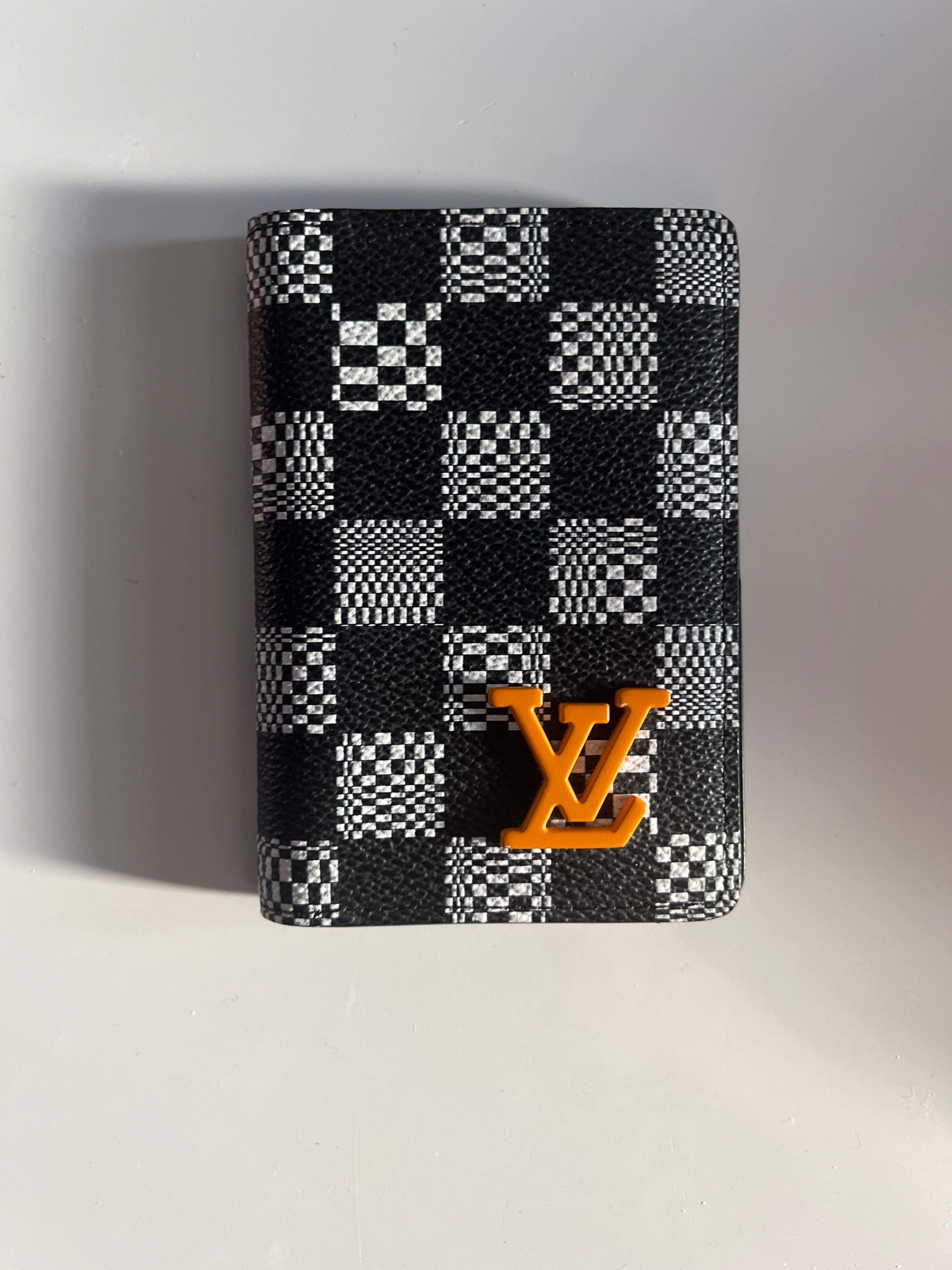 Louis Vuitton Organizer De Posh Aerogram "Blue"