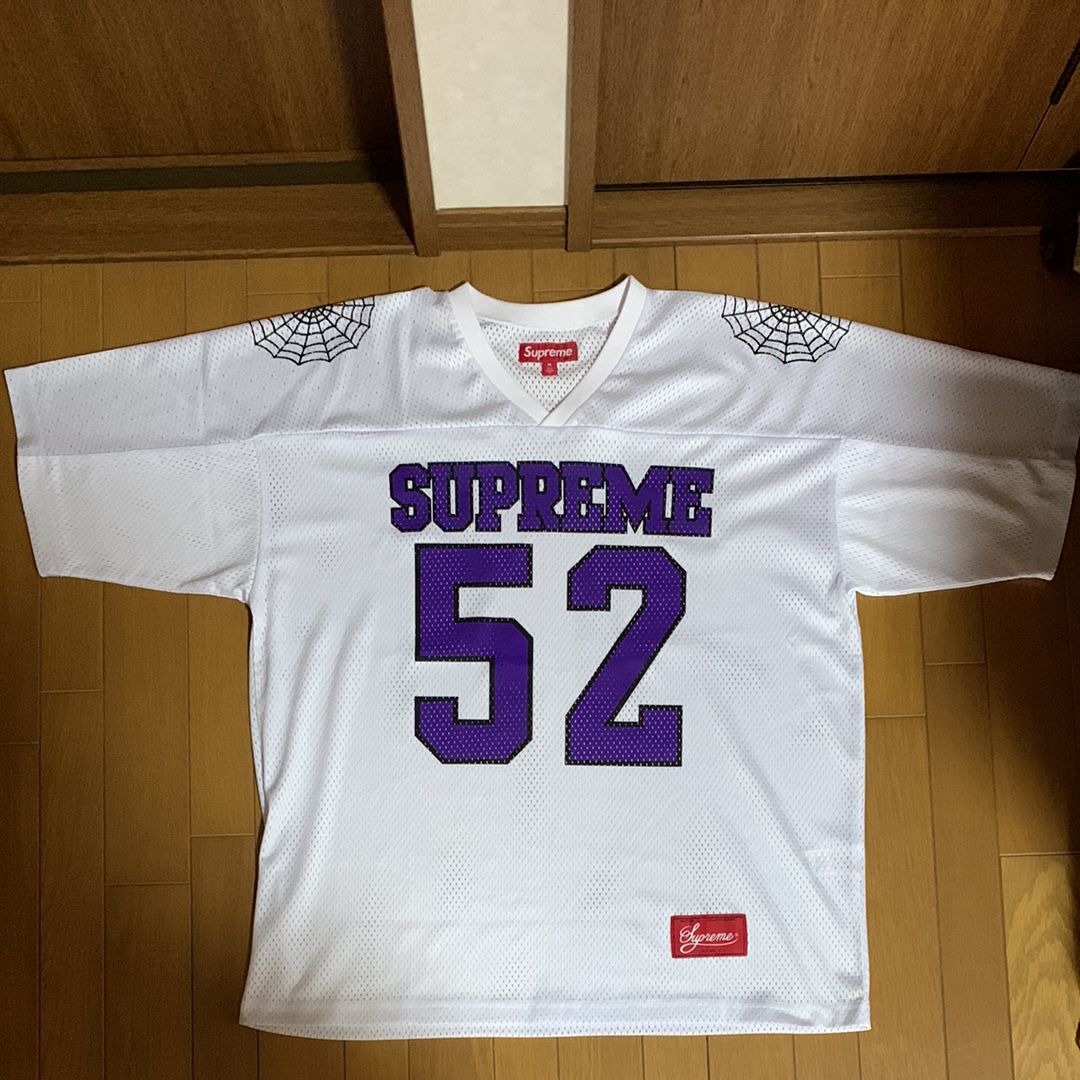 Supreme Spiderweb Football Jersey 