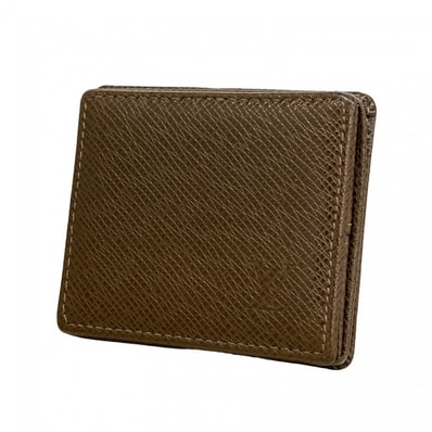 【6dc3943】ルイヴィトン コインケース タイガ ポルトモネボワット M30388 グリズリ【中古】メンズ