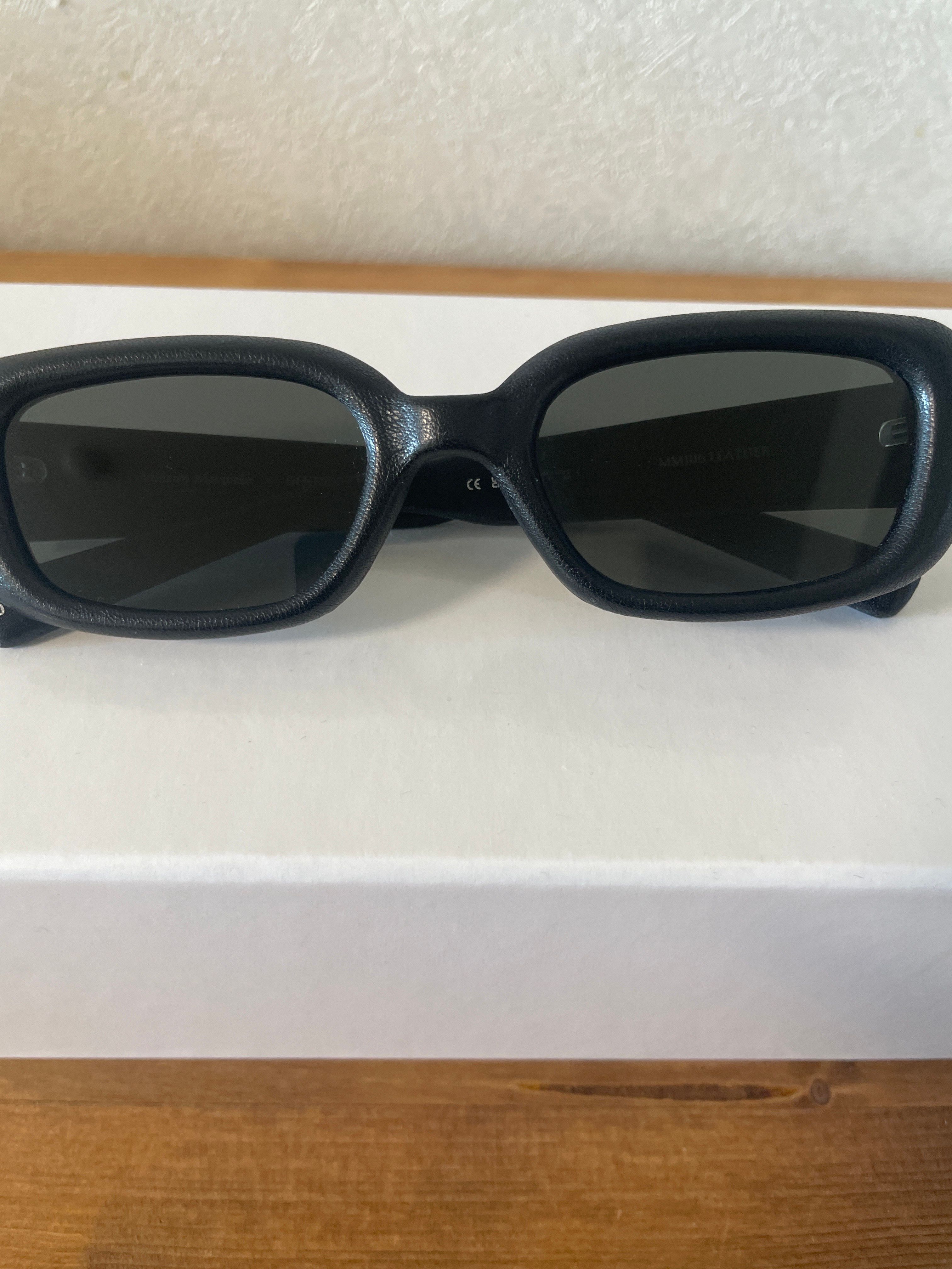 Gentle Monster x Maison Margiela MM106 Leather L01 "Black"