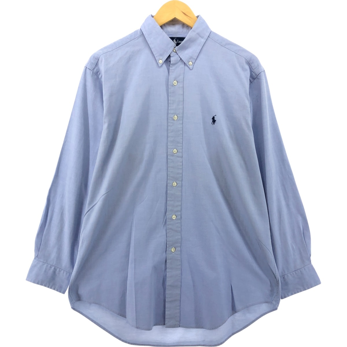 古着 ラルフローレン Ralph Lauren YARMOUTH 長袖 ボタンダウンシャツ メンズM相当/eaa551021