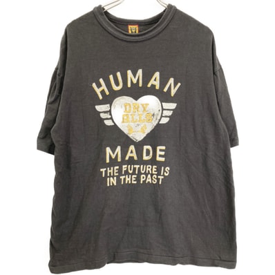 ヒューマンメイド ブラック×イエロー GRAPHIC TEE Tシャツ 2XL