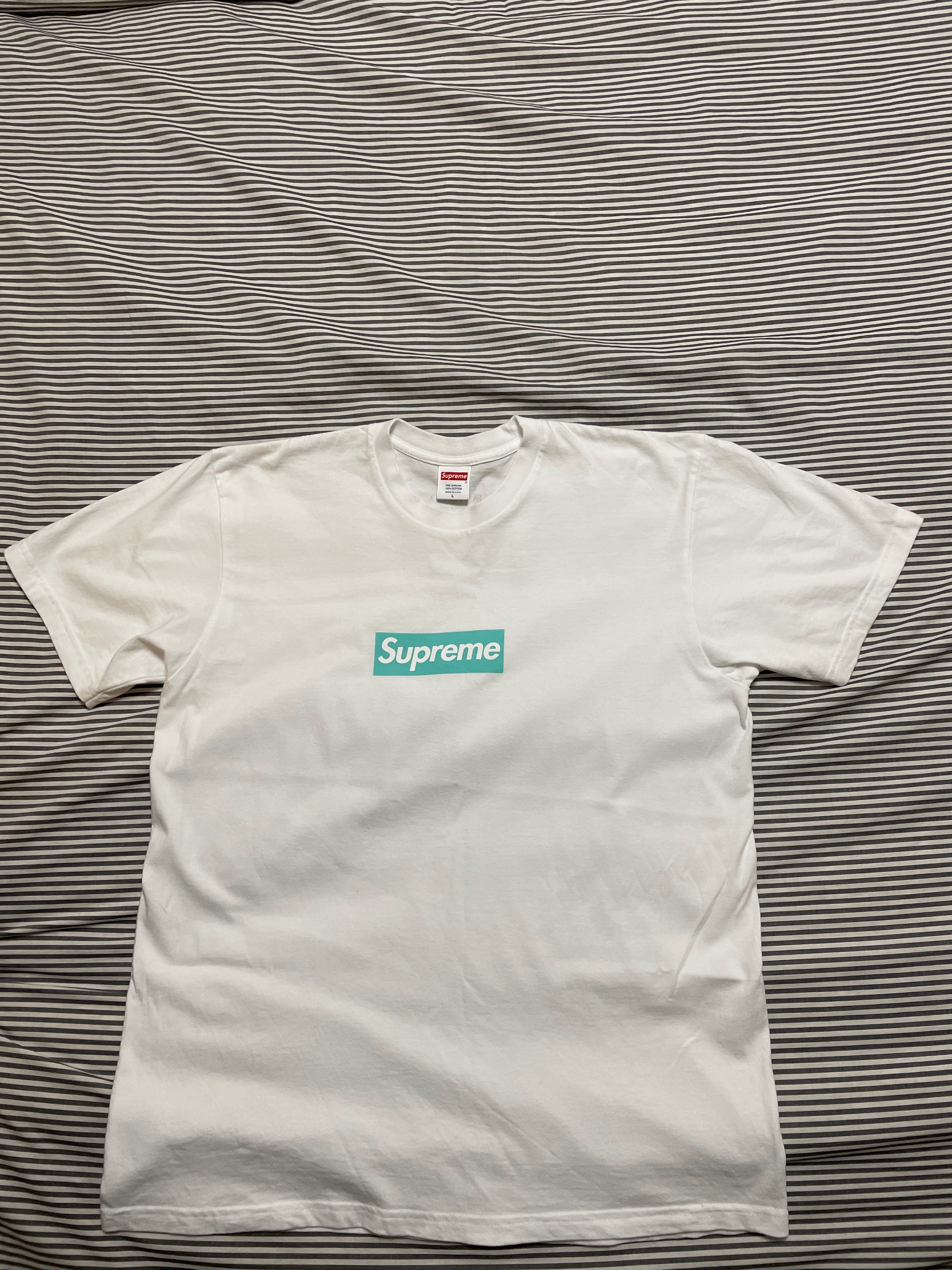 Supreme / Tiffany & Co. Box Logo Tee "White"