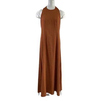 クラネ 25AW オレンジ 19112-5002 HALTER LONG ONEPIECE 1