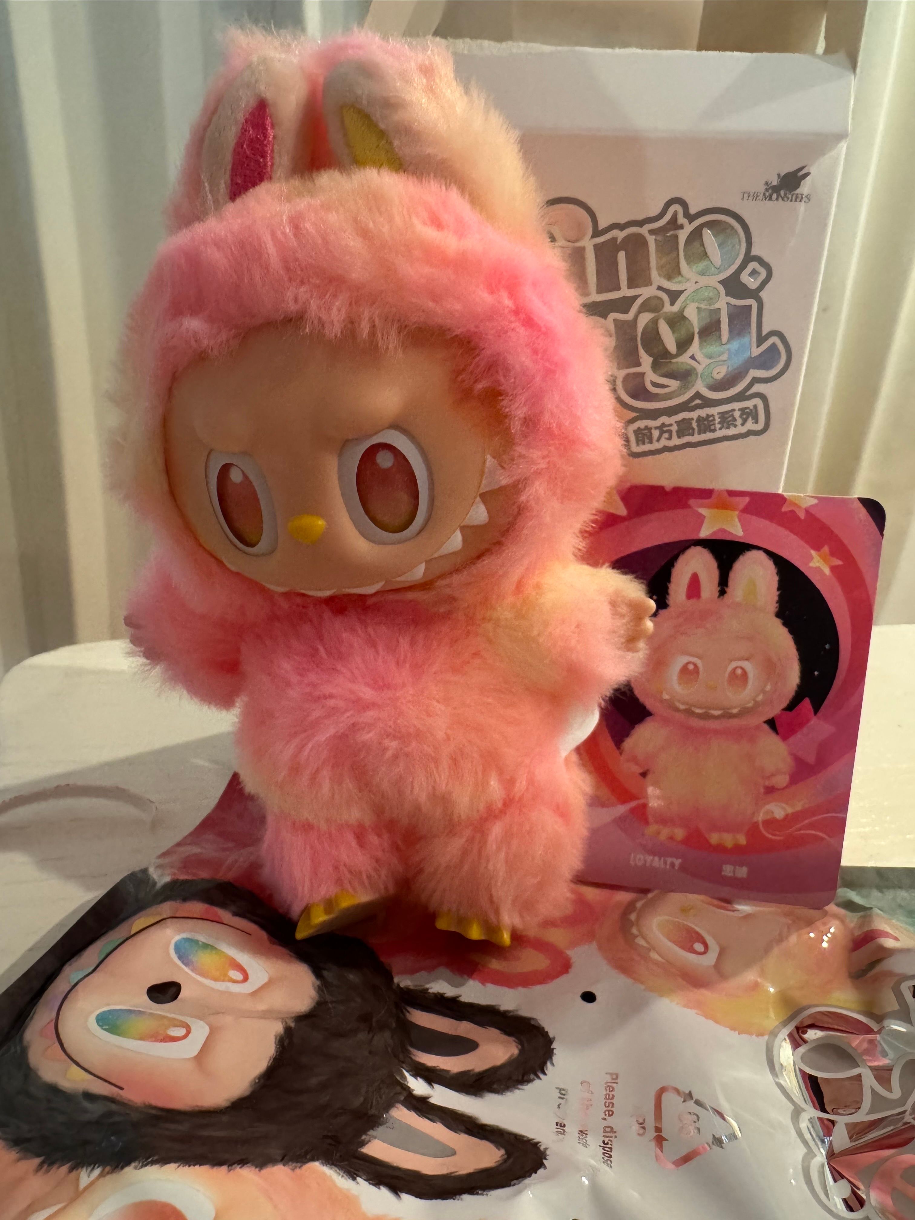 POP MART THE MONSTERS (LABUBU) Big into Energy Series Plush Pendant LOYALTY