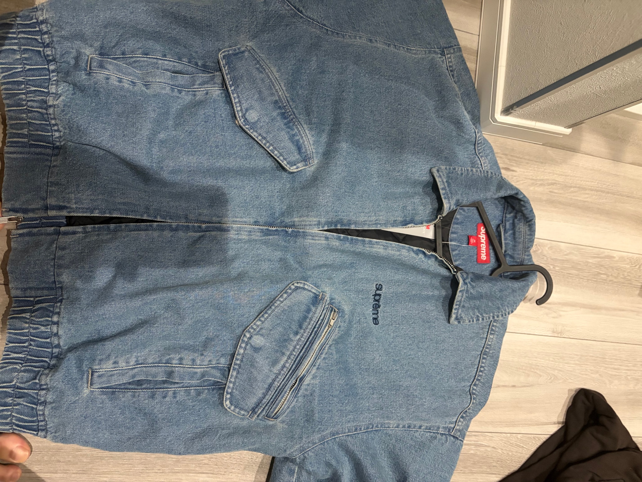 Supreme Hooded Utility Jacket "Denim"