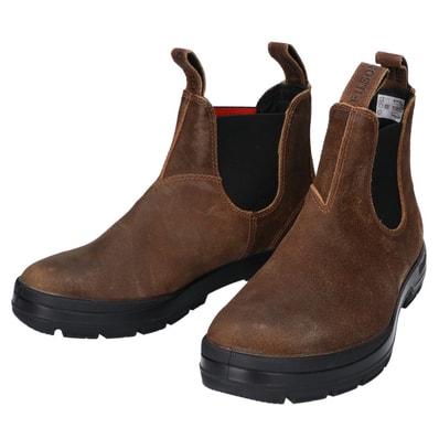 ブランドストーン ×Filson 001830 ブラウン スエード サイドゴアブーツ 6