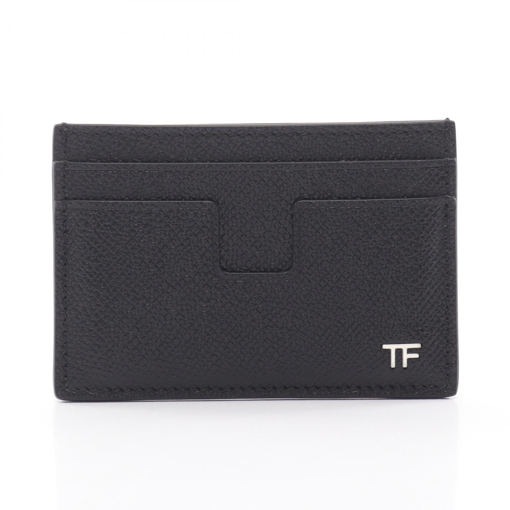 トムフォード TOM FORD カードケース アクセサリー レザー メンズ ブラック系 YM232LCL081SNAA 【新品】