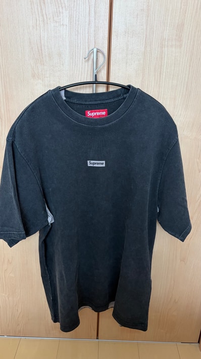 Supreme Overprint Small Box S/S Top "Black"