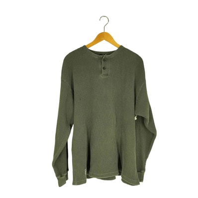 THERMAL PIGMENT HENRY NECK T-SHIRT【1142447016448】