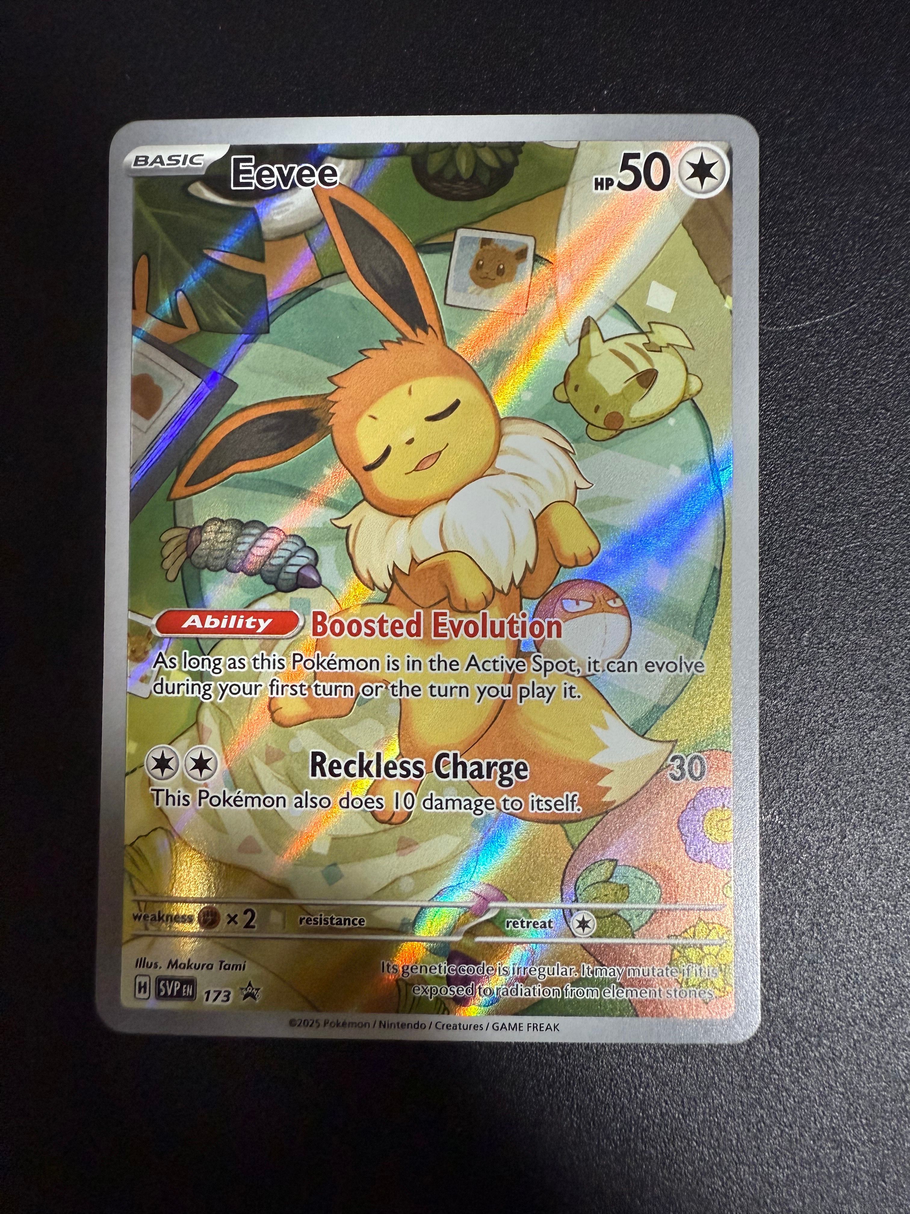 イーブイ P [SVP EN 173]【英語版】(スカーレット&バイオレット「プリズマティックエボリューションズ エリートトレーナボックス」)