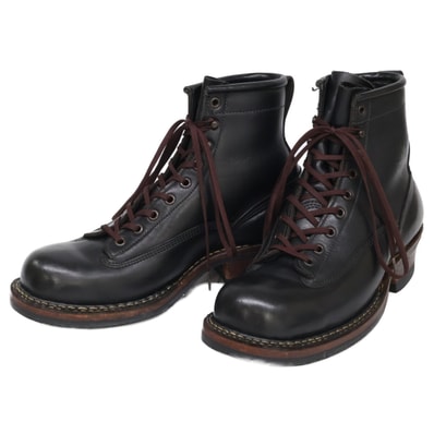 ホワイツ 【美品】350MVLTT SMOKE JUMPER スモークジャンパー レザー ワークブーツ 9E