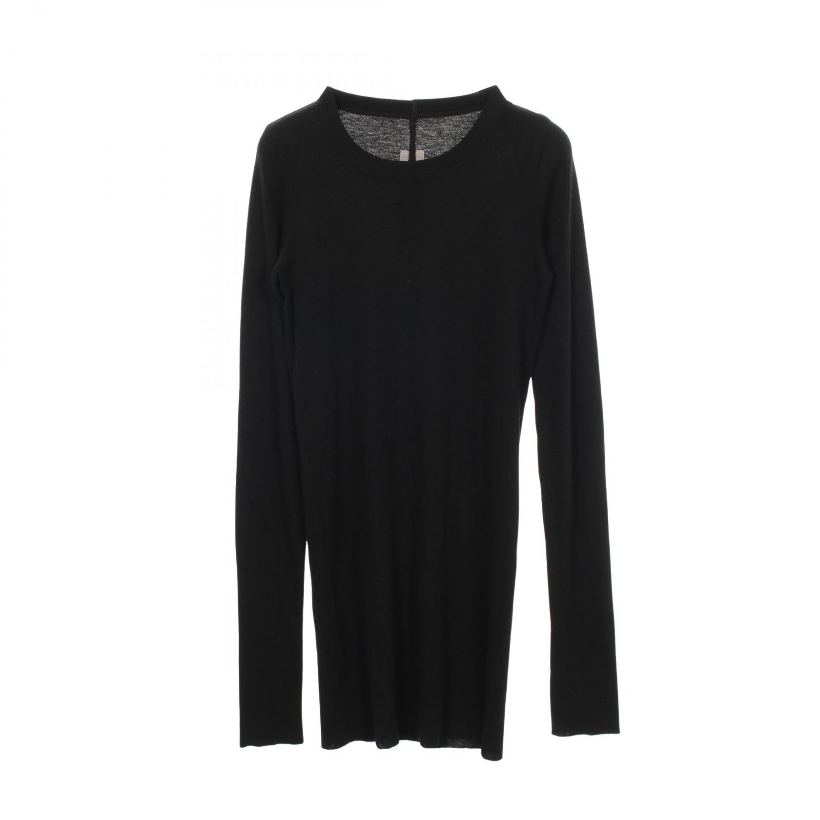 リックオウエンス Rick Owens ロングスリーブ 長袖Tシャツ 衣料品 トップス ナイロン レディース ブラック系 【中古】
