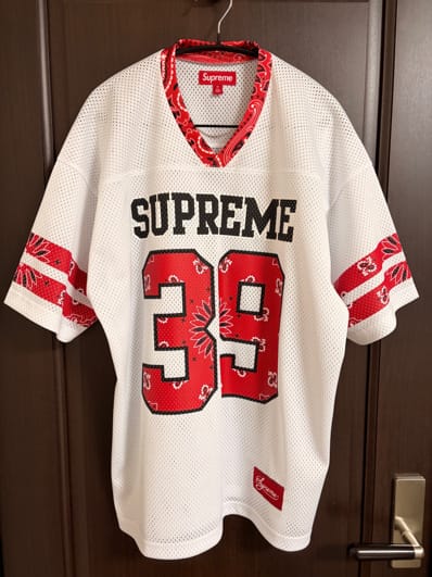 Supreme Bandana Football Jersey "White"