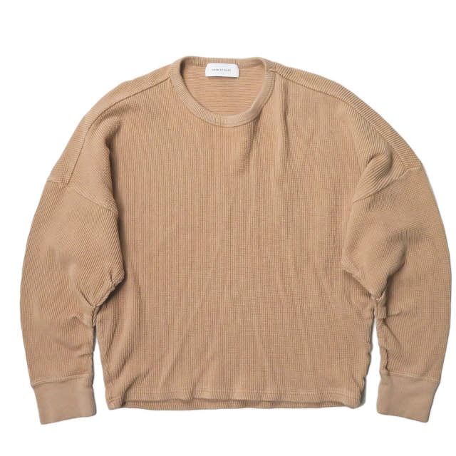 ADAM ET ROPE 18SS タックフォルムサーマルプルオーバー フリー