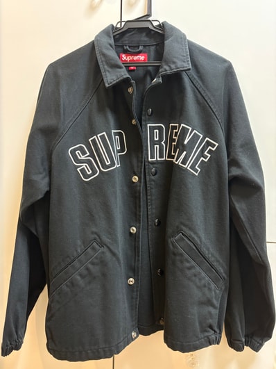 Supreme ARC Denim Coaches Jacket "Black"
