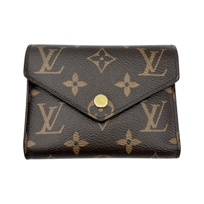 ▼▼LOUIS VUITTON ルイヴィトン 3つ折り財布 モノグラム ポルトフォイユ・ヴィクトリーヌ NZ4119