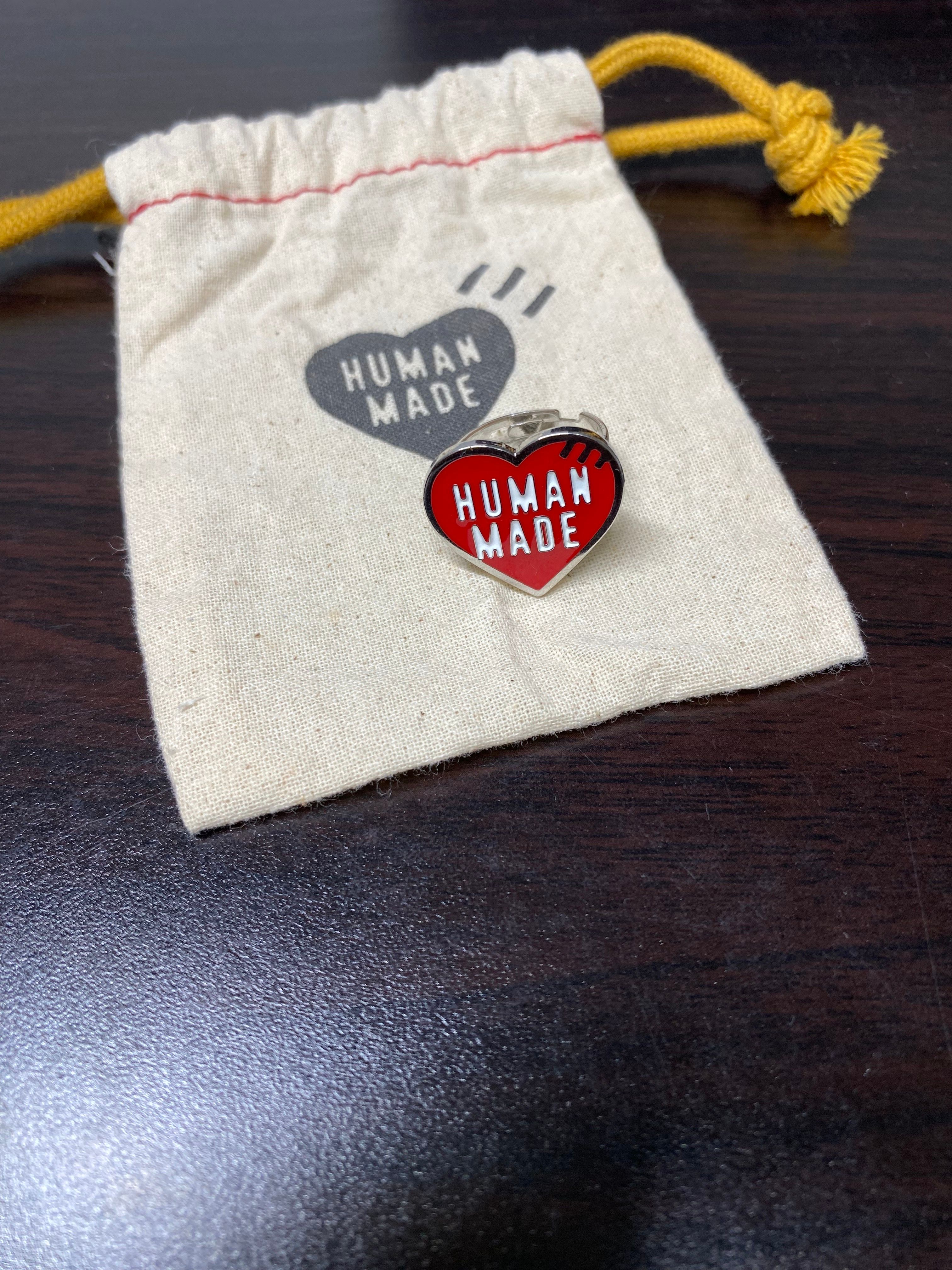 HUMAN MADE HEART RING "Red"