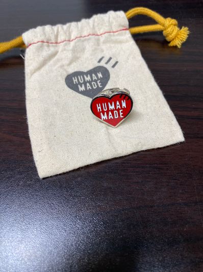HUMAN MADE HEART RING "Red"