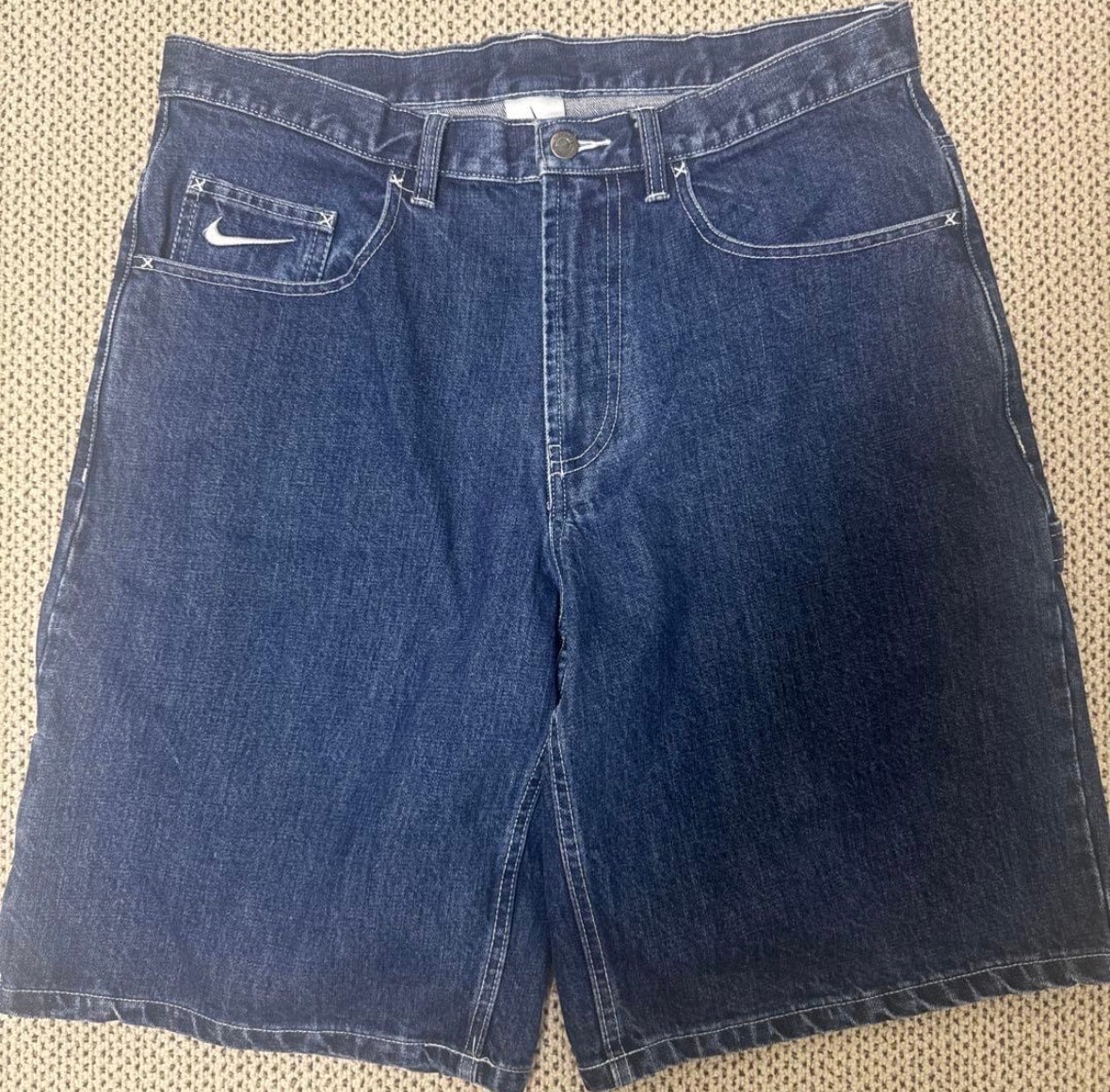 Supreme Handwriting Double Knee Denim Short 