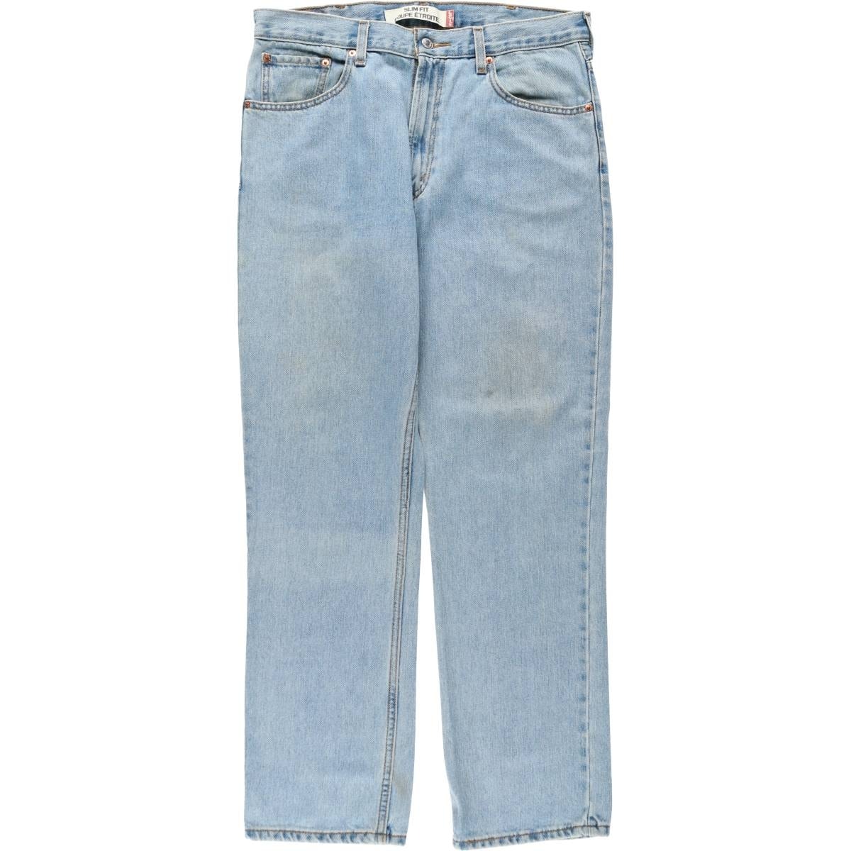 古着 00年代 リーバイス Levi's 505 SLIM FIT SLIM FIT COUPE ETROITE テーパードデニムパンツ メンズw35相当/eaa634205