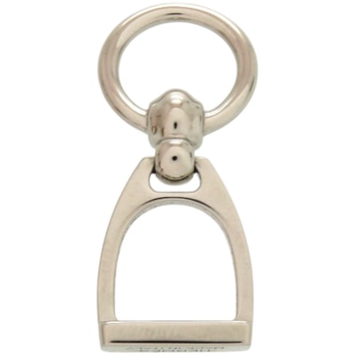 エルメス エトリエ メタル シルバー スカーフリング