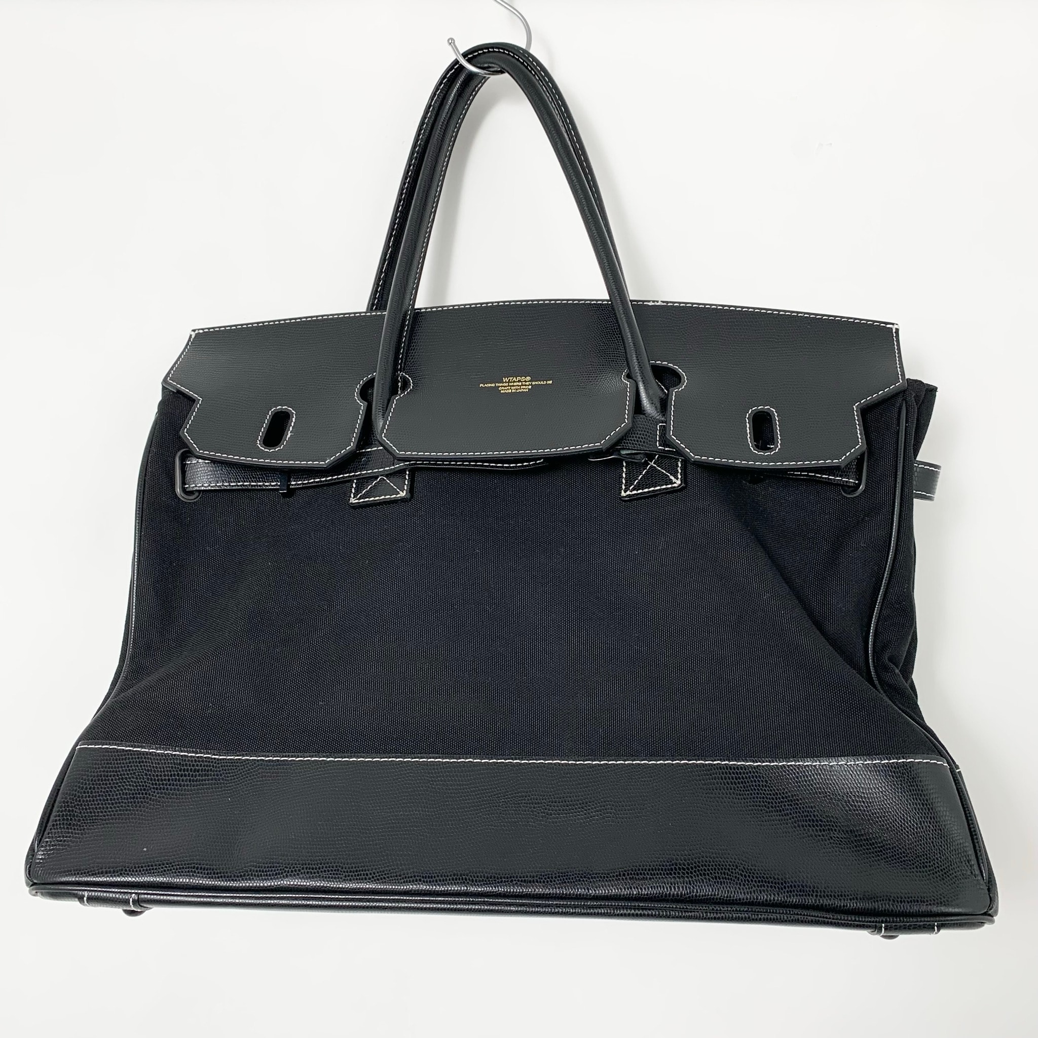 WTAPS 12SS TANKER tote bag Black