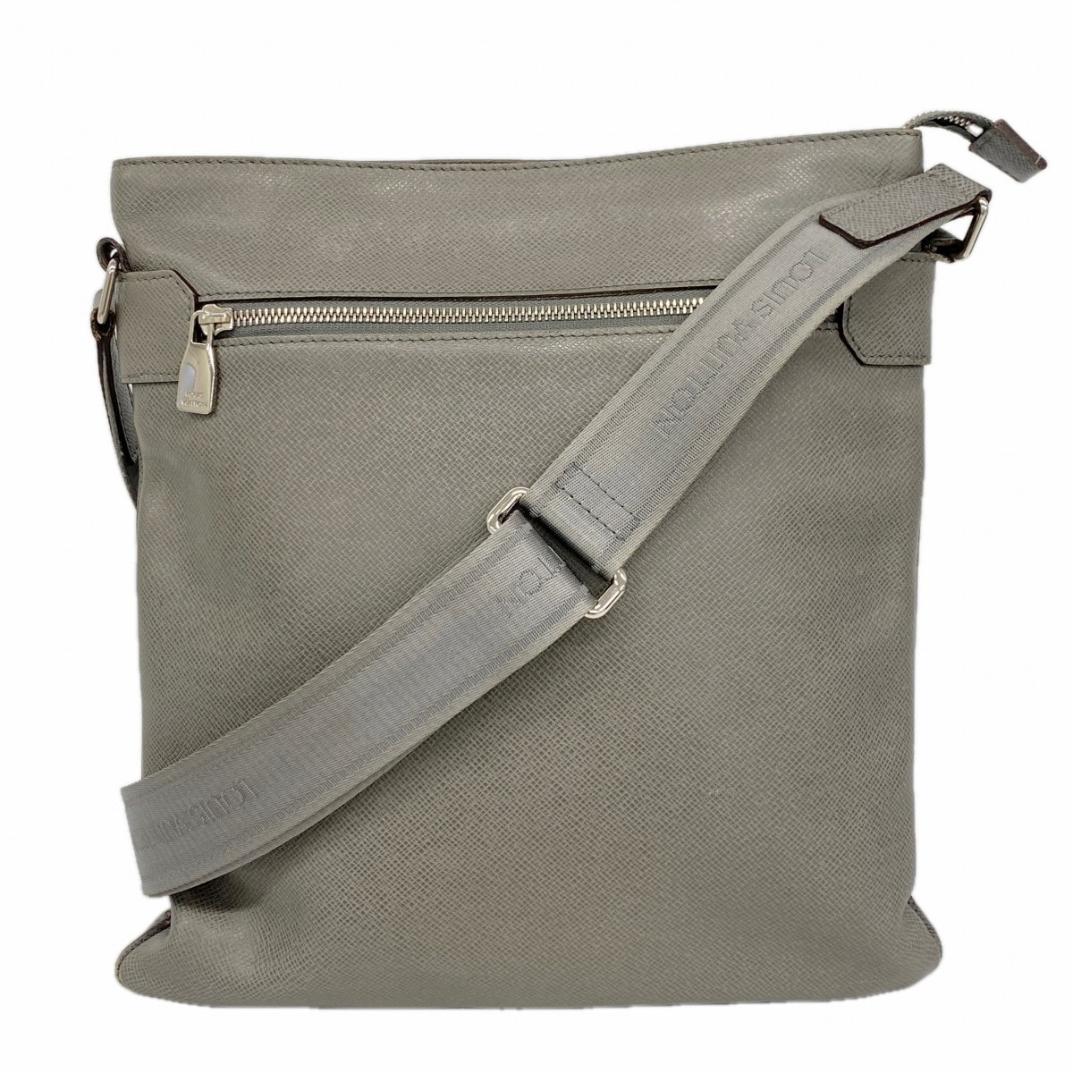 【6dc3687-k】ルイヴィトン ショルダーバッグ タイガ サシャ M32630 グラシエ【中古】メンズ