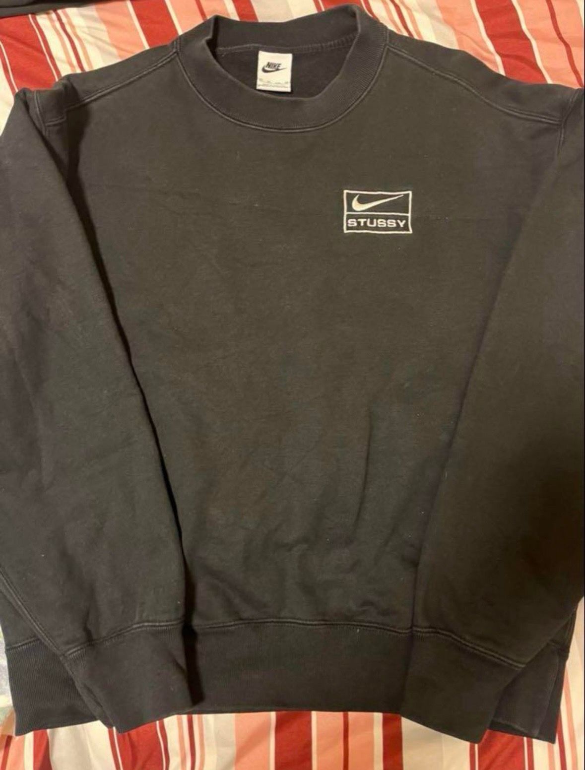 Stussy x Nike Wash Crew (US Size) "Black" DO5310-010