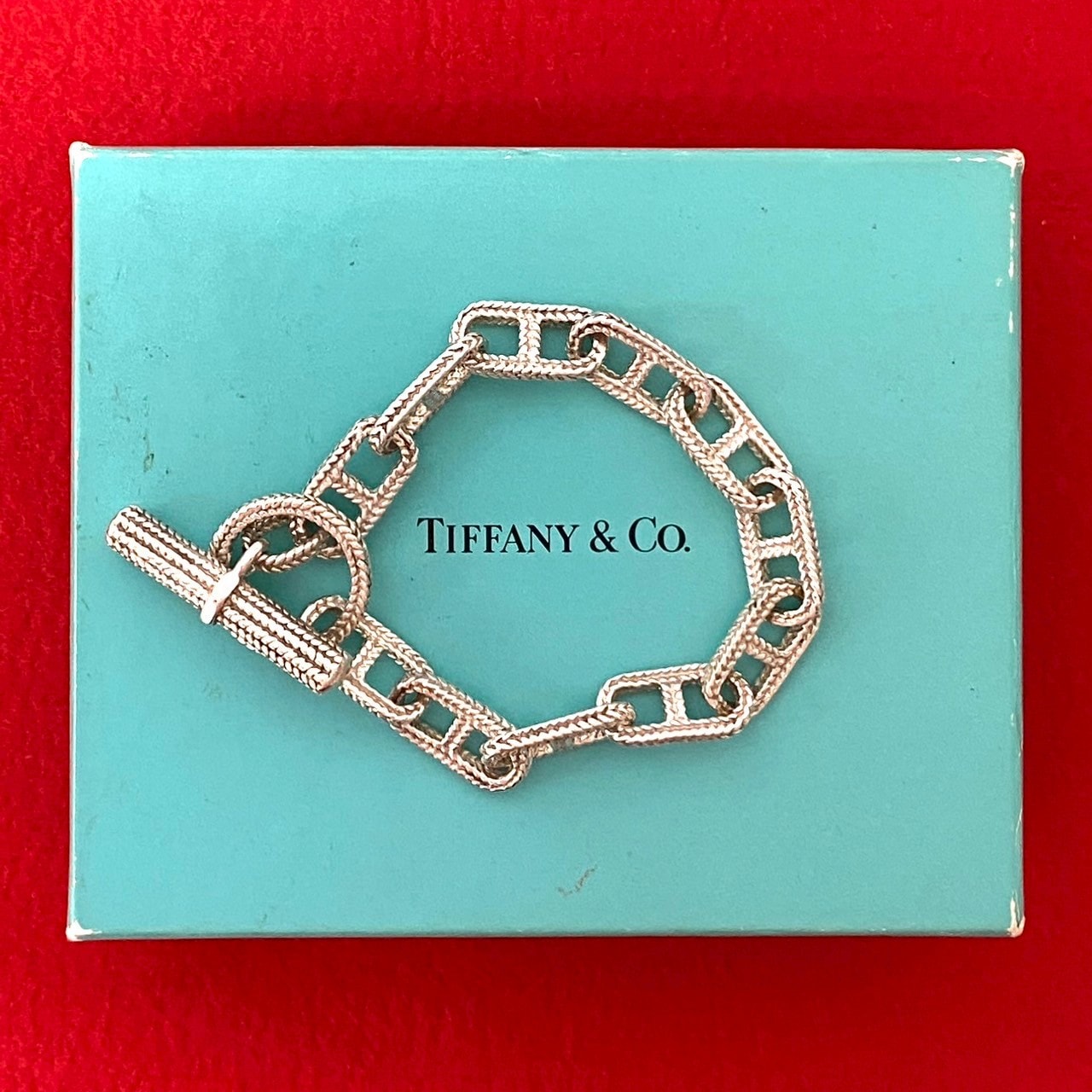 TIFFANY&Co. ティファニー アンカー チェーンブレス シルバー925 ブレスレット シルバー
 32344