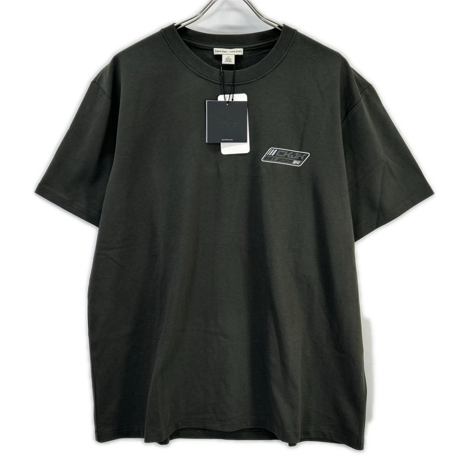 カルバンクライン ×JUNG KOOK 40421MF REBEL BADGE S/S TEE Tシャツ L
