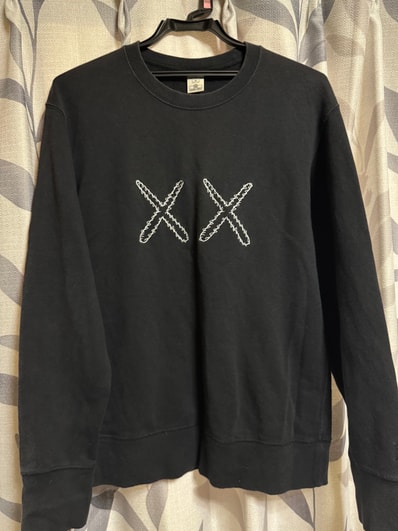 Uniqlo x KAWS x Sesame Street XX Sweatshirt "Black"