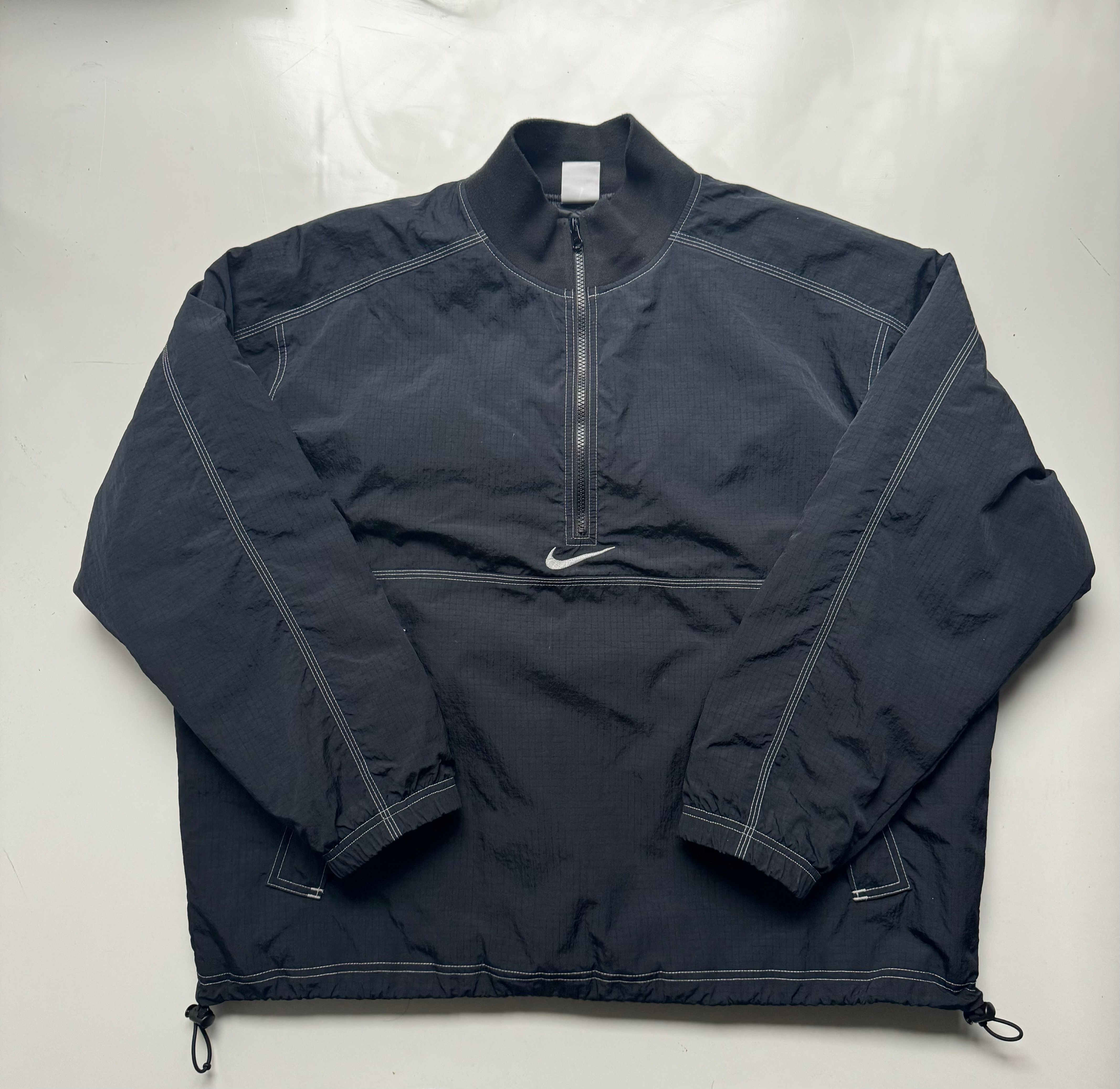 Supreme x Nike Ripstop Pullover "Black"